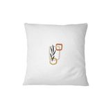 Bona Basics Decoratieve kussenhoes Wit 60x60 cm
