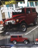 Hot Wheels Fast and Furious Toyota Land Cruiser FJ43 Bordeaux Rood