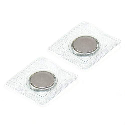 Stitch in PVC Coated Quick Change Textile Magneet - 2,5 kg pull (1 paar)