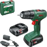 Bosch Accuboormachine EasyDrill 18V-40, met 2 x 1,5Ah accu's, inclusief oplader AL18V-20, in koffer