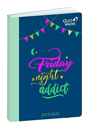 Quo Vadis Words TEXTAGENDA notitiekalender, 12 x 17 cm, jaar 2019-2020