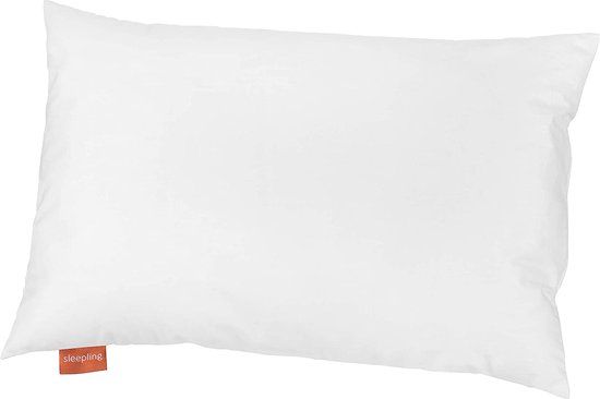 Utopia sleepling 196632 kussen voor kinderen, 100% katoen, 40 x 60 cm, wit