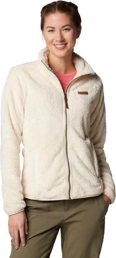 Columbia Fire Side II Vest Dames - Sherpa Fleece - Chalk - Maat S - 2024