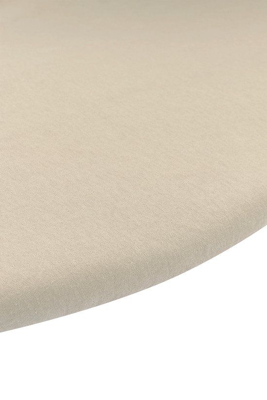 Meyco Baby Uni Hoeslaken Boxmatras - Sand - Rond 90/95cm