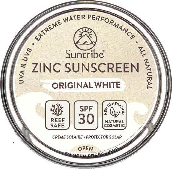 Suntribe Face & Sport SPF 30 - 45g - Original White