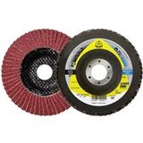 KLINGSPOR SMT 924 Schurende Mopschijf 125 x 22,23 MM (Pack van 10) - 40-Grit Gebogen