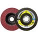 KLINGSPOR SMT 924 Schurende Mopschijf 125 x 22,23 MM (Pack van 10) - 40-Grit Gebogen