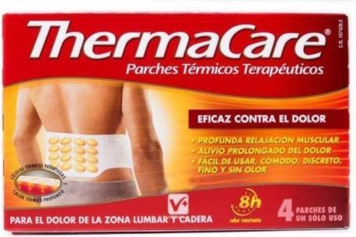 ThermaCare Heatwraps Lower Back And Hip 4 Units