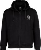 Armani Exchange Zwart Vest Met Rits