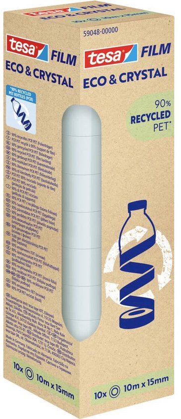 tesa 59048-00000-00 Plakband tesafilm Eco & Crystal