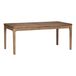 Atmosphera Table à manger extensible en bois d'acacia pour 6/8 personnes, SABOR