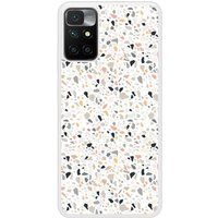 Xiaomi Redmi 10 Terrazzo color verstevigd hoesje met sublimatie bedrukking