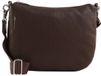 Mandarina Duck Mellow Leather Hobo Bag Espresso donkerbruin