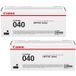Canon Original Toner 040 Doppelpack schwarz (OP0460C001DP)