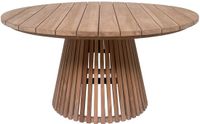 Merkloos Livingfurn Cindo Tuintafel 120cm Bruin