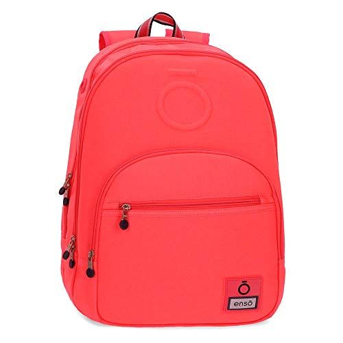 Enso Basic kinderrugzak 46 cm, koraalrood (oranje) - 8435578303260