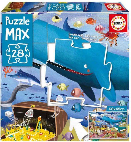 Educa Puzzle XL 28 Podwodne zwierzęta