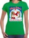 Bellatio Decorations Fout Kerstshirt / t-shirt - Merry shitmas who stole the toiletpaper - groen voor dames - kerstkleding / kerst outfit XS
