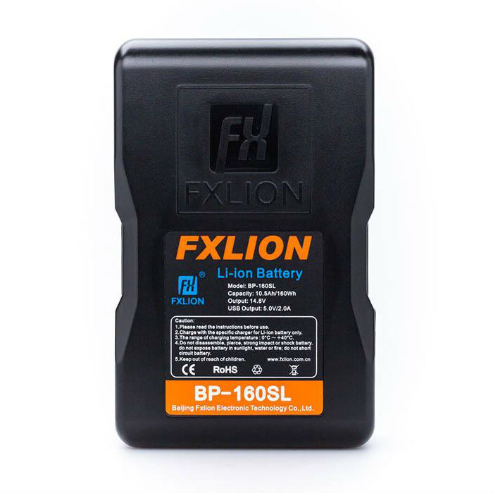 FXlion V-lock LCD 14.8V/10.5AH/160WH