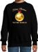 Bellatio Decorations Kersttrui/Sweater voor Kinderen - Merry Christmas - Wereld - Zwart - Maat 134/146