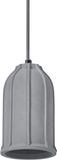 OSRAM DECOR Concrete Sim betonnen hanglamp, 115 mm, donkergrijs