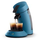 Philips Senseo CSA210/00 - Bleu Machine à café à dosettes avec technologie Coffee Boost