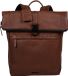 Burkely Minimal Mason Rolltop Backpack 14" Cognac