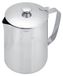 Mousseur à lait en acier inoxydable avec couvercle pour café (1500 ml)