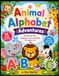 Animal Alphabet Adventures: Easy and Fun Coloring Pages for Toddlers Ages 2–4