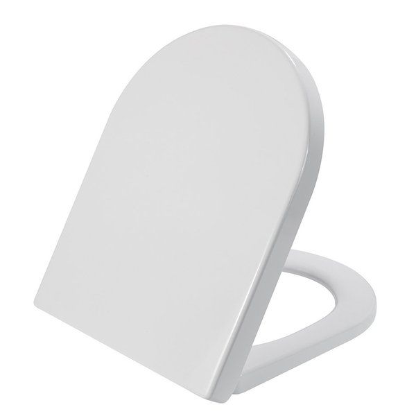 Wiesbaden Vesta toiletzitting met deksel mat wit - 32.3763