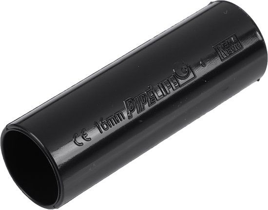 Enzo PIPELIFE Sok Zwart 5/8" Kunststof 2 Stuks