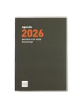 Finocam Classic Nova 2026 Weekoverzicht, horizontaal, januari 2026 tot december 2026 (12 maanden), Catalaans blauw