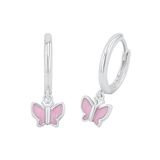 Prinzessin Lillifee Creolen 925 Sterling Silber Mädchen Kinder Ohrschmuck, mit Zirkonia synth., Silber, Kommt in Schmuck Geschenk Box