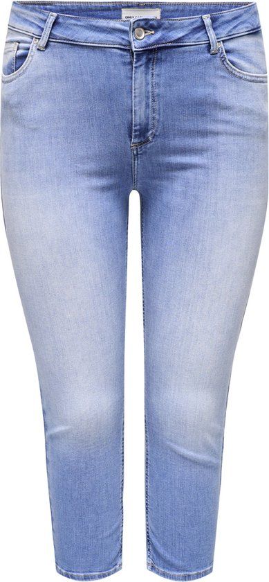 ONLY CARWILLY Capri Jeans - Light Medium Blue Denim - Women's XXL (52)