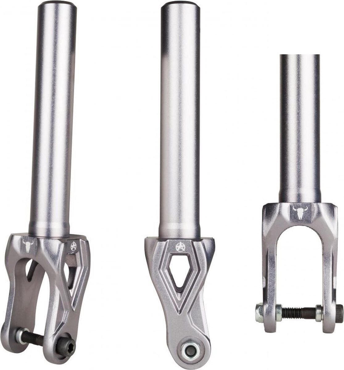 Addict District C152 Stuntstep - wit / rood