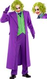 FUNIDELIA Joker Kostuum met pruik voor mannen - The Dark Knight - Maat: 3XL