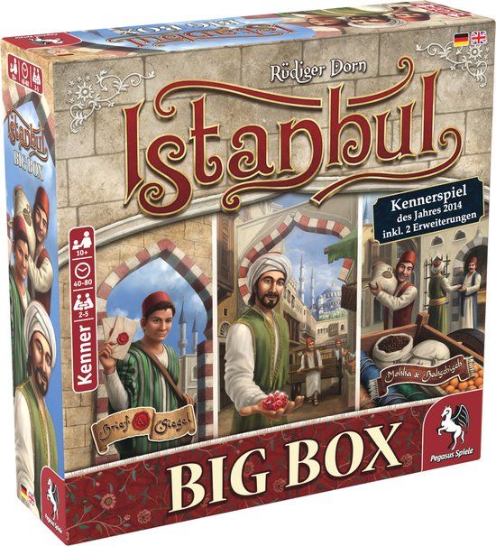 Pegasus Spiele Gmbh Istanbul Big Box Bordspel - Strategisch spel - Engels - 10+ jaar