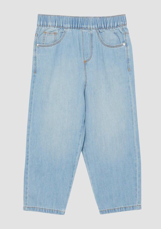 s.Oliver Jeans-Hose Kinderen Blauw Bootcut Fit Katoen