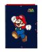 Super SAFTA S.A. Super Mario World Folio-map met 3 kleppen, ideaal voor kinderen van verschillende leeftijden, comfortabel en veelzijdig, kwaliteit en duurzaamheid, 26 x 36,5 cm, marineblauw, Donkerblauw, Standaard