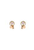 NAEMI Leo E-Commerce Ltd. NAEMI Oorhangers Rose Gold Multi Kleur Staal Vrouwen Volwassenen 1.8 cm