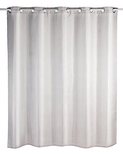 WENKO Douchegordijn Comfort Flex Taupe - 180 x 200 cm