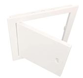 KOTARBAU Inspectiedeur 20 x 40 cm Kunststof ABS Wit