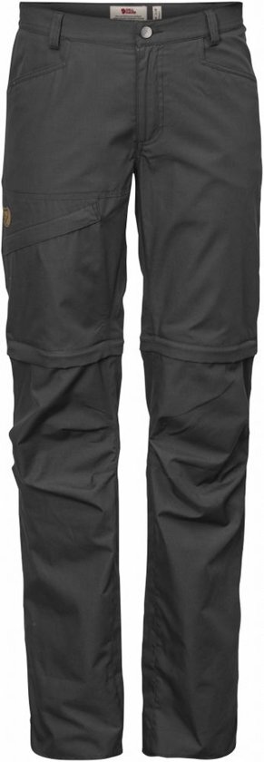 Fjällräven Daloa Shade Zip-Off Trousers W - Outdoorbroek - Dames - Dark Grey