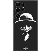 Maniacase Etui Samsung Galaxy S24 ultra Monkey D. Luffy zwart wit