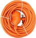 Enzo Verlengsnoer PVC oranje 2x1qmm 30m - 1167054