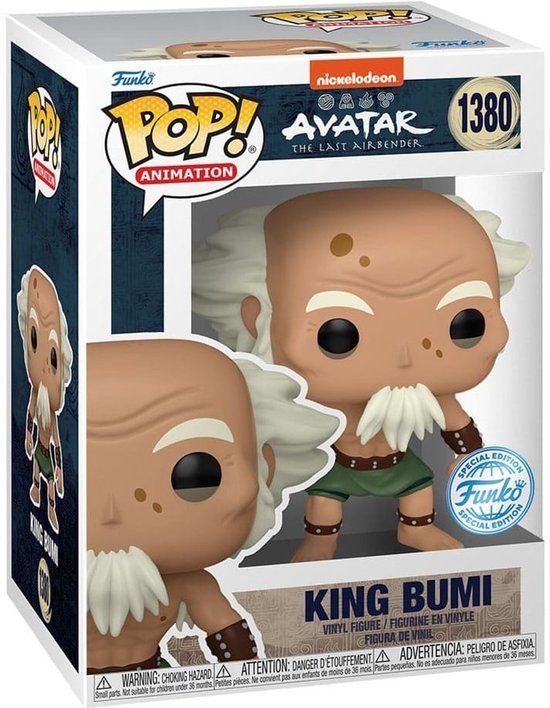 Funko Pop! Avatar: The Last Airbender - King Bumi #1380 Exclusive