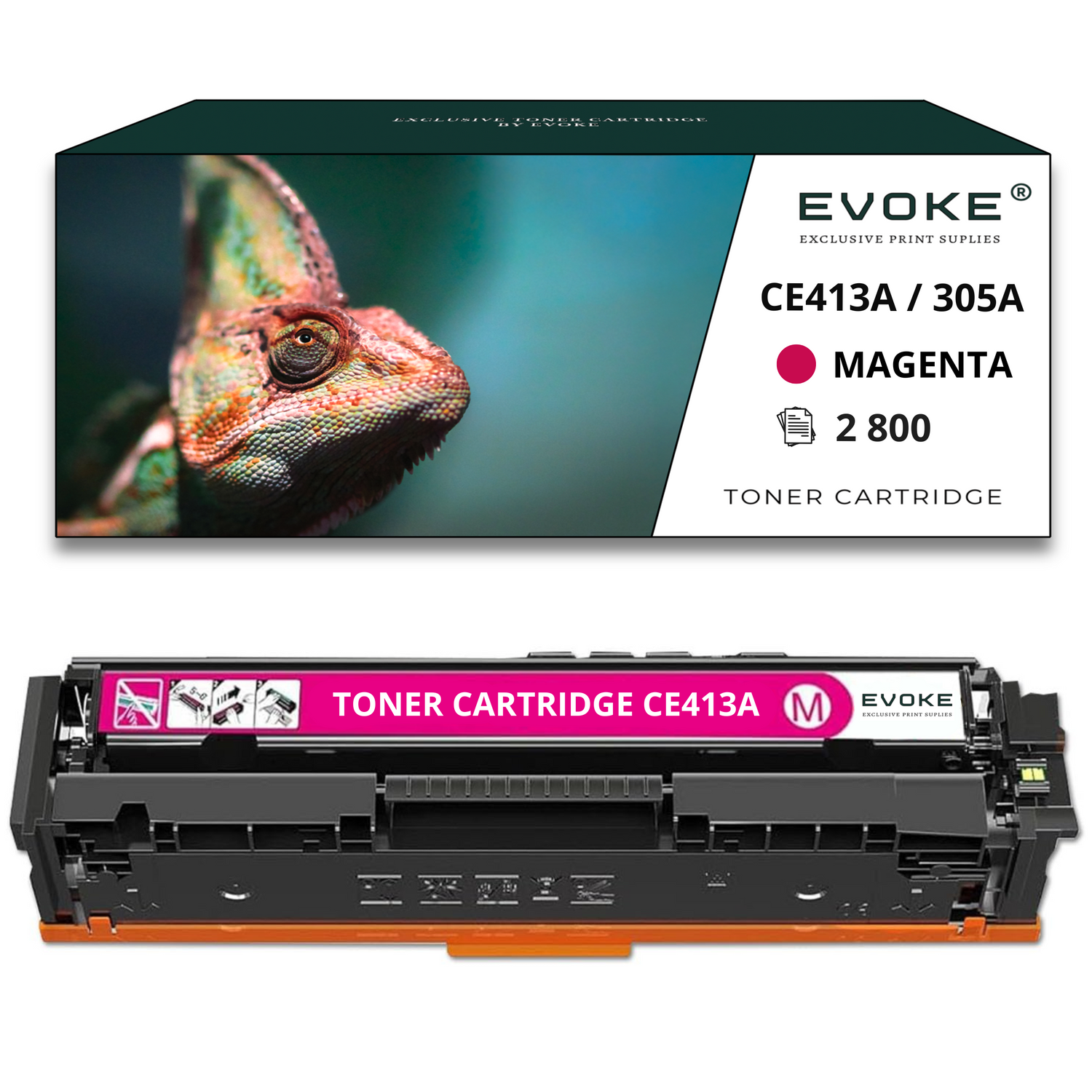 EVOKE HP Toner Rood | 2800 Pagina's