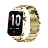 SMARTY Automatisch digitaal herenhorloge met metalen band SW028N33, Goud, Modern