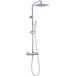 Xellanz Twenty Eco Thermostatische Doucheset - Opbouw - Rond/Vierkant - Chroom