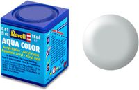 Revell Hobbyverf Acrylverf - Aqua #371 Light Grey - Satin - RAL7035 - Acryl - Verf potje - 18 ml